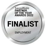 LawyersWeekly 2022 -Employment - Finalist