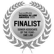 Finalists_Seals_Senior Associate of the Year - SME Law Claudia Brennan